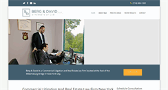 Desktop Screenshot of bergpllc.com